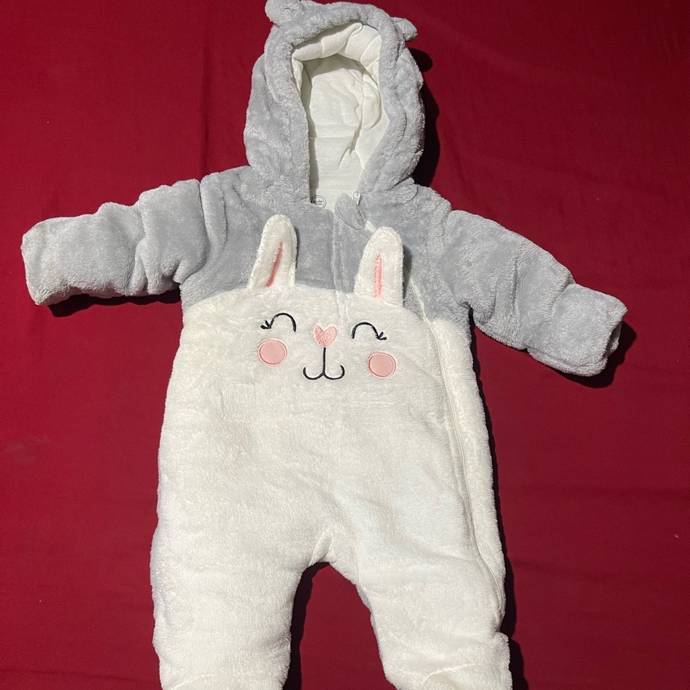 Baby boy or girl super soft and warm body suit